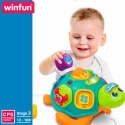 Zabawka do ciągnięcia Winfun 23 x 12 x 23 cm Żółw Wielokolorowy (2 Sztuk)