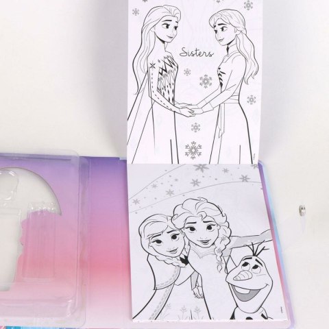 Zestaw Papeterii Frozen Wielokolorowy 8 Części