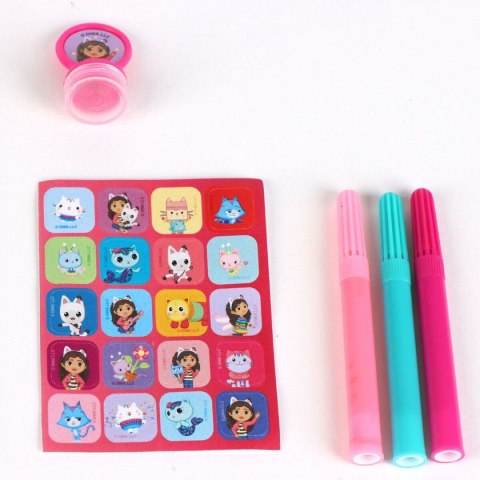 Zestaw Papeterii Gabby's Dollhouse Wielokolorowy 8 Części