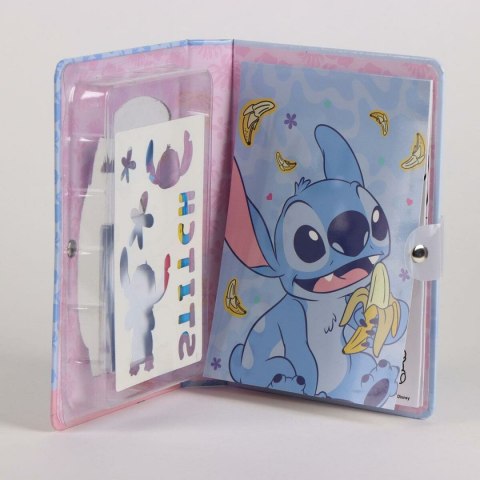 Zestaw Papeterii Stitch Wielokolorowy 8 Części