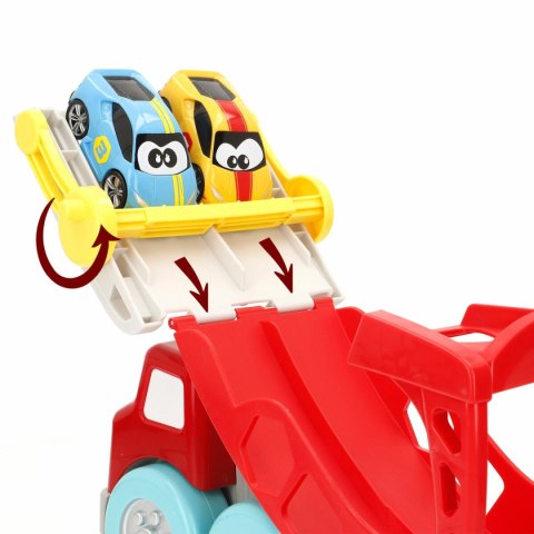 Ciężarówka do Przewozu Samochodów i Samochodów Wyścigowych 8 Części (2 Sztuk)