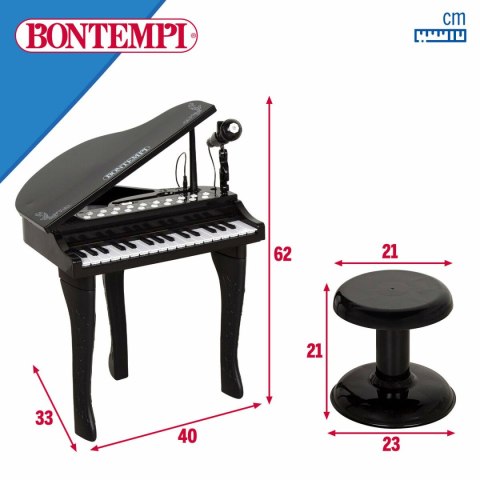 Pianino Edukacyjne do Nauki Bontempi 40 x 62 x 33 cm (2 Sztuk)