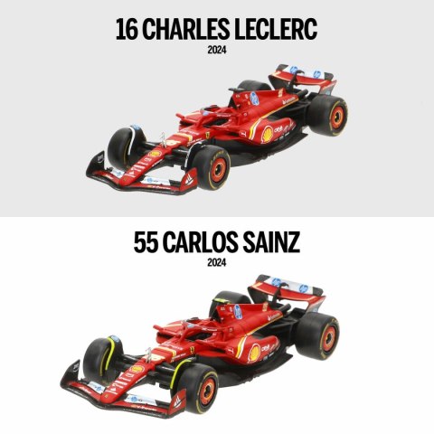 Samochód zabawkowy Ferrari F1 2024 SF24 (6 Sztuk)
