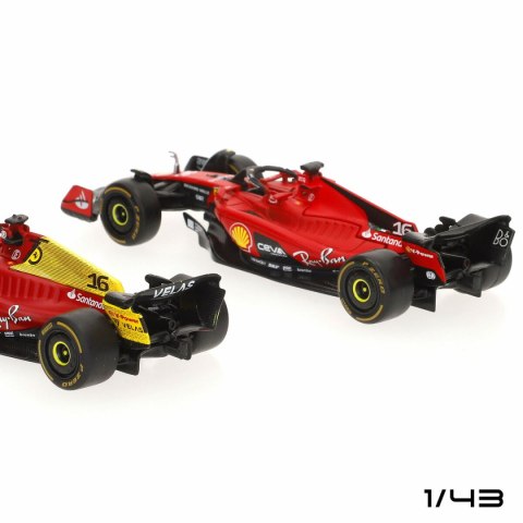 Samochód zabawkowy Ferrari LECLERC (4 Sztuk)