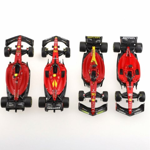 Samochód zabawkowy Ferrari LECLERC (4 Sztuk)