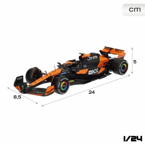 Samochód zabawkowy McLaren F1 2024 MCL38 (4 Sztuk)