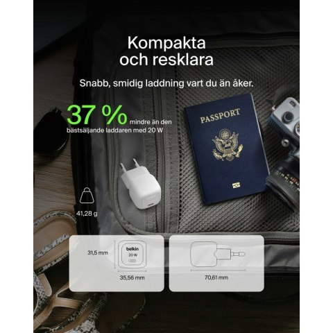 Kabel Lightning Belkin WCA009KQ1MWH-B6 Biały