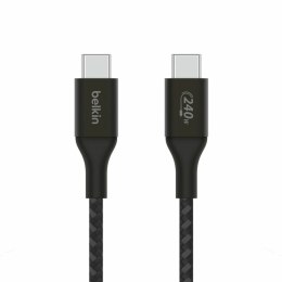 Kabel USB-C na USB-C Belkin CAB015BT1MBK Czarny 1 m