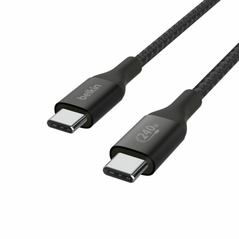Kabel USB-C na USB-C Belkin CAB015BT1MBK Czarny 1 m