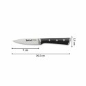 Nóż kuchenny Tefal K2320514 ICE FO Czarny Stal nierdzewna 9 cm