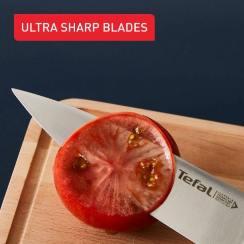 Nóż kuchenny Tefal K2320914 ICE FO Czarny Średni Stal nierdzewna 11 cm