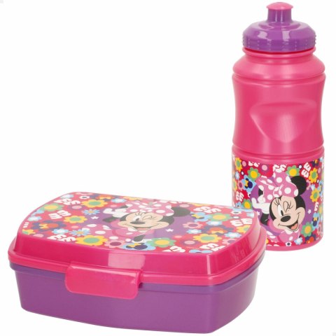 Pojemnik na Lunch Minnie Mouse 380 ml 17 x 5,5 x 13,5 cm Butelka (6 Sztuk)