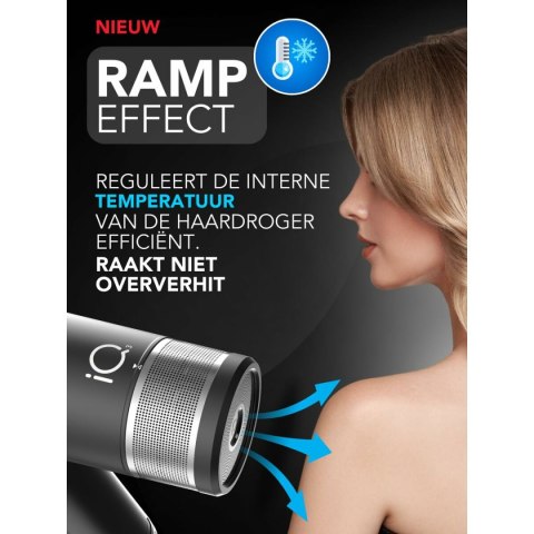 Suszarka do Włosów Gama Professional PH6080BK Czarny 1600 W