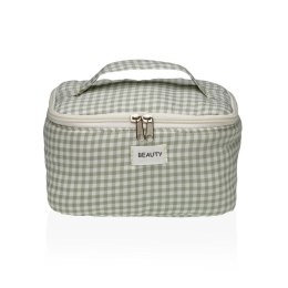 Torba podróżna Versa Vichy Kolor Zielony Poliester Materiałowy 12 x 12 x 20 cm