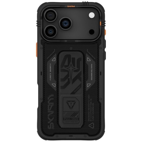 Etui Skinarma Phantom do iPhone 17 Pro Max Magnetic Charging + Grip Stand czarny