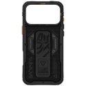 Etui Skinarma Phantom do iPhone 17 Pro Max Magnetic Charging + Grip Stand czarny