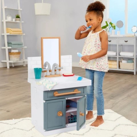 Pierwszy łazienkowy zlew