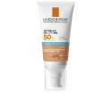 Ochrona przeciwsłoneczna z kolorem La Roche Posay Anthelios Uvmune 50 ml Biały Spf 50 Krem Nawilżający krem koloryzujący