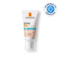 Ochrona przeciwsłoneczna z kolorem La Roche Posay Anthelios Uvmune 50 ml Biały Spf 50 Krem Nawilżający krem koloryzujący