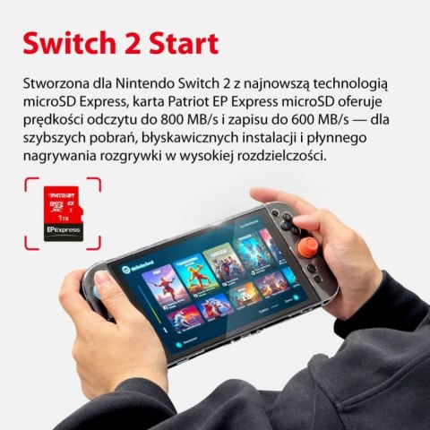 Karta microSDXC 512GB Express 800/600MB/s Nintendo Switch 2