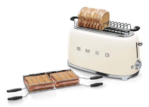 SMEG Toster (TSF02CREU) krem