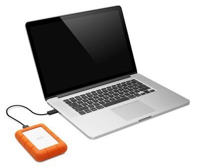 LaCie Rugged Mini zewnętrzny dysk twarde 4 TB Pomarańczowy