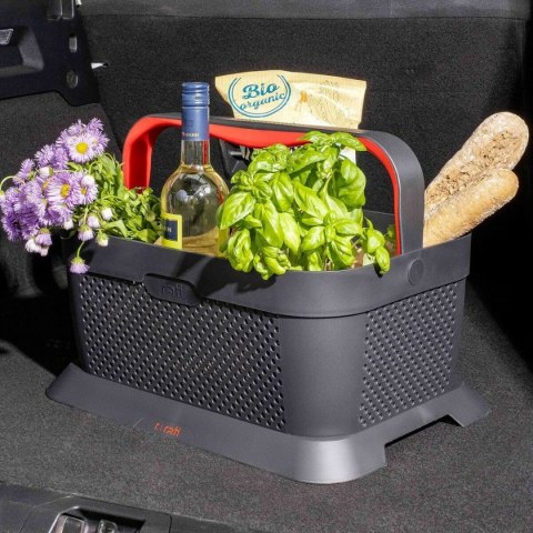 Kosz do bagażnika samochodu Armster V01763 Czerwony Plastikowy