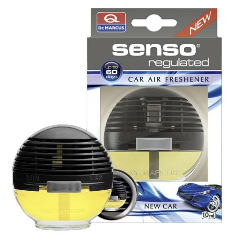Odświeżacz powietrza do samochodu Dr Marcus Regulated Nowy Samochód 10 ml Zapach