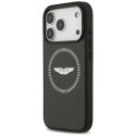 Etui Aston Martin HC Kevlar Counter Design MagSafe do iPhone 17 Pro czarny