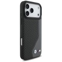 Etui BMW M Carbon Logo MagSafe do iPhone 17 Pro Max / 18 Pro Max antracyt