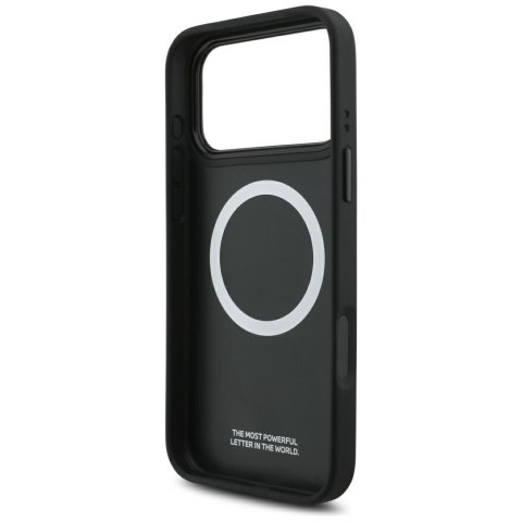 Etui BMW M Carbon Logo MagSafe do iPhone 17 Pro Max / 18 Pro Max antracyt