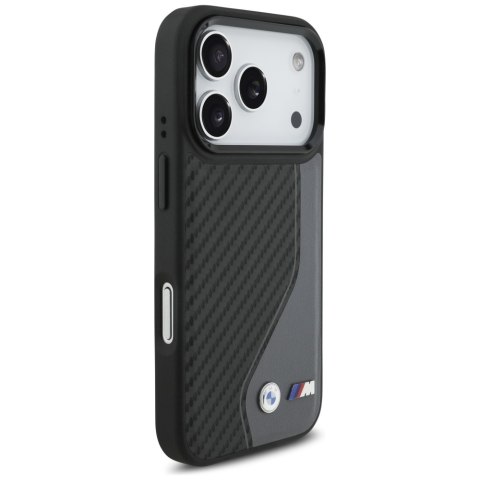 Etui BMW M Carbon Logo MagSafe do iPhone 17 Pro / 18 Pro antracyt