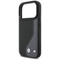 Etui BMW M Carbon Logo MagSafe do iPhone 17 Pro / 18 Pro antracyt