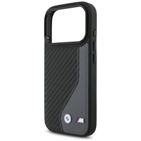 Etui BMW M Carbon Logo MagSafe do iPhone 17 Pro / 18 Pro antracyt