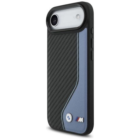 Etui BMW M Carbon Logo MagSafe do iPhone Air niebieski