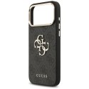 Etui Guess 4G Big 4G Classic Logo do iPhone 17 Pro Max czarny złoty