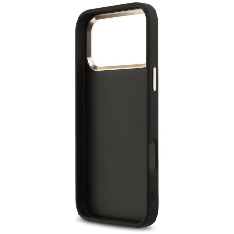 Etui Guess 4G Big 4G Classic Logo do iPhone 17 Pro Max czarny złoty