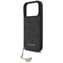 Etui Guess 4G Charms Collection MagSafe do iPhone 17 Pro czarny