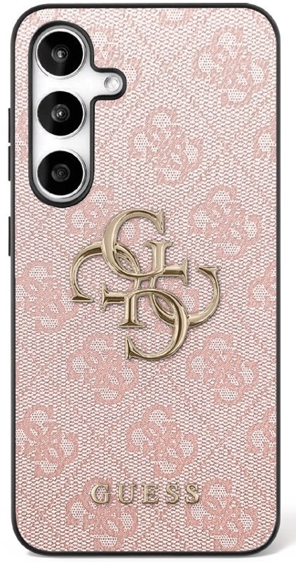 Etui Guess Big 4G Classic Logo do Samsung Galaxy S25 FE różowy