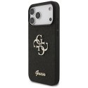 Etui Guess Fixed Glitter Big 4G do iPhone 17 Pro Max czarny
