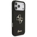 Etui Guess Fixed Glitter Big 4G do iPhone 17 Pro Max czarny