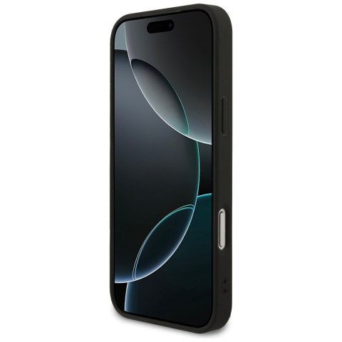 Etui Guess Fixed Glitter Big 4G do iPhone 17 Pro Max czarny