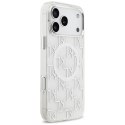Etui Karl Lagerfeld IML KL Monogram MagSafe do iPhone 17 Pro Max biały