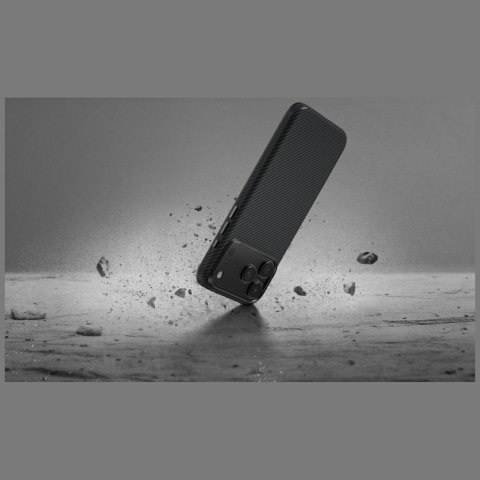 Etui PITAKA Aramid ProGuard MagSafe do iPhone 17 Pro czarno szary