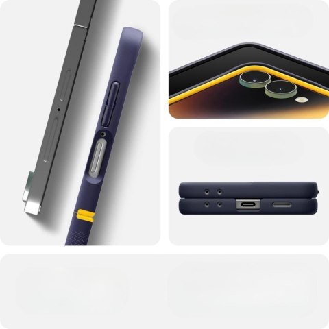 Etui Spigen Nano Pop Mag MagSafe do Samsung Galaxy Z Flip7 granatowy