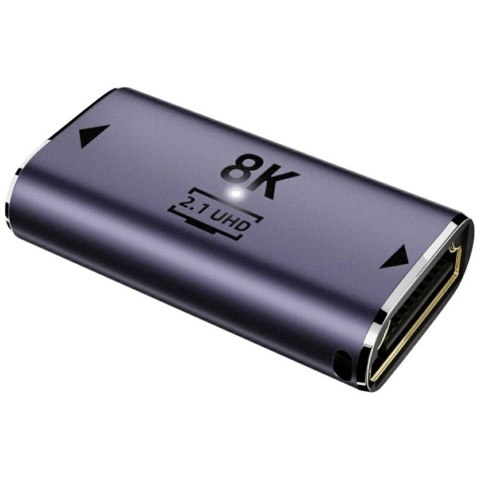 Zestaw adapterów HDMI 4smarts 8K 4 szt. - w górę, w dół, boczny, złącze do łączenia kabli, szary