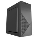 GEMBIRD OBUDOWA FORNAX 170 MIDI-TOWER (1X USB 3.1, 2X USB 2.0, 1X USB TYP-C, CZYTNIK KART, 2X MINIJACK) CZARNA