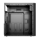 GEMBIRD OBUDOWA FORNAX 170 MIDI-TOWER (1X USB 3.1, 2X USB 2.0, 1X USB TYP-C, CZYTNIK KART, 2X MINIJACK) CZARNA