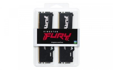 Pamięć DDR5 Fury Beast RGB 64GB(2*32GB)/6000 CL30 EXPO czarna