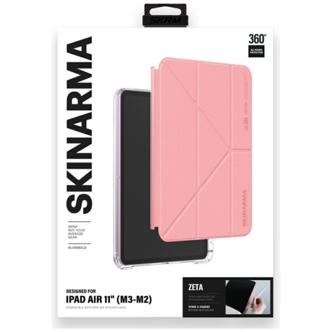 Skinarma etui Zeta iPad Air 11" M2 2024 / M3 2025 / M4 2026 różowy